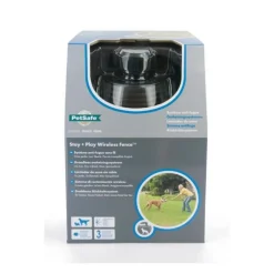 PetSafe Systeme de cloture sans fil Stay + Play 2,3+ kg 64 m 6086