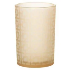 Photophore Design en Verre Admira 18cm Beige