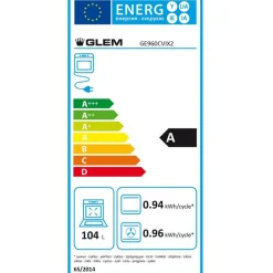 Piano de cuisson 104l 5 feux inox - ge960cvix2