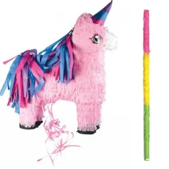 Piñata Licorne + bâton