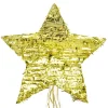 Piñata étoile dorée 57 cm