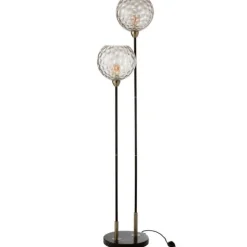 Pied de Lampe à Poser Bollie 140cm Noir