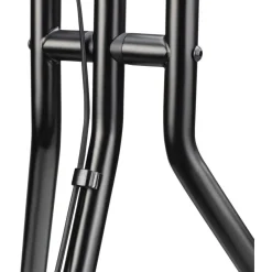 Pied TV design chevalet noir 37-75 pouces