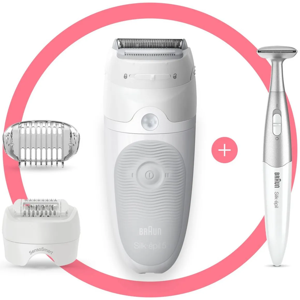 Épilateur électrique SES 5-805 - Blanc