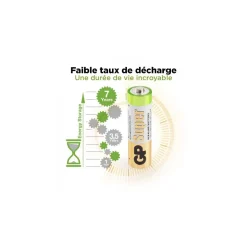 Pile Pack de 40 piles Super Alcaline AA/LR06