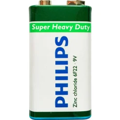 Pile philips 9 volts carrée alcaline 1pc