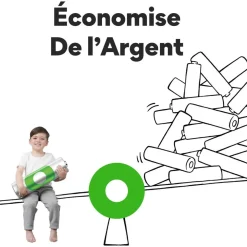 Pile rechargeable 9V ReCyckO 1 pile 200mAh