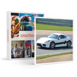 Pilotage prestige en Porsche jusqu'à 10 tours sur circuit - Coffret Cadeau Sport & Aventure