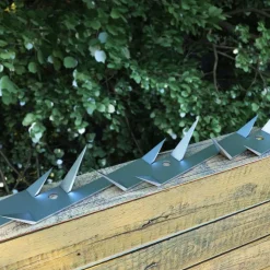 Piquets muraux 2 pcs Acier 1 m