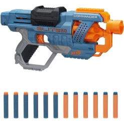 Pistolet Nerf Elite 2.0 Commander RD-6 et Fléchettes Nerf Elite Officielles