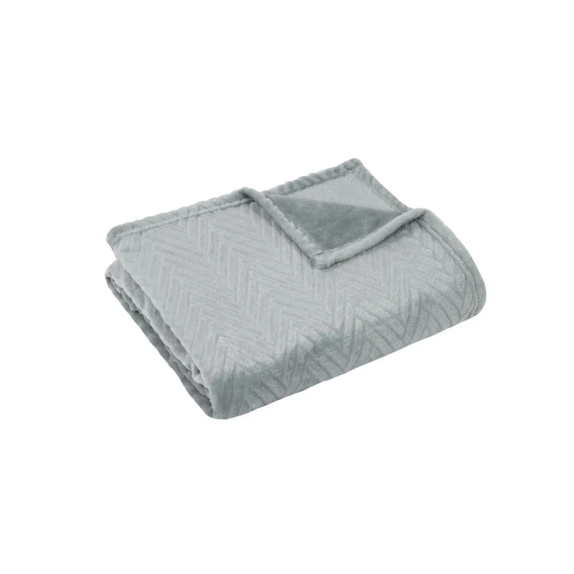 Plaid chevron en polyester