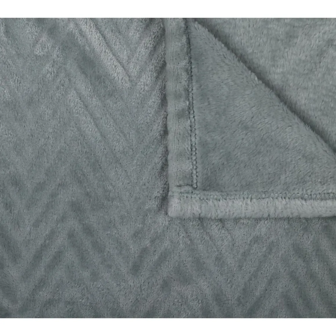 Plaid chevron en polyester