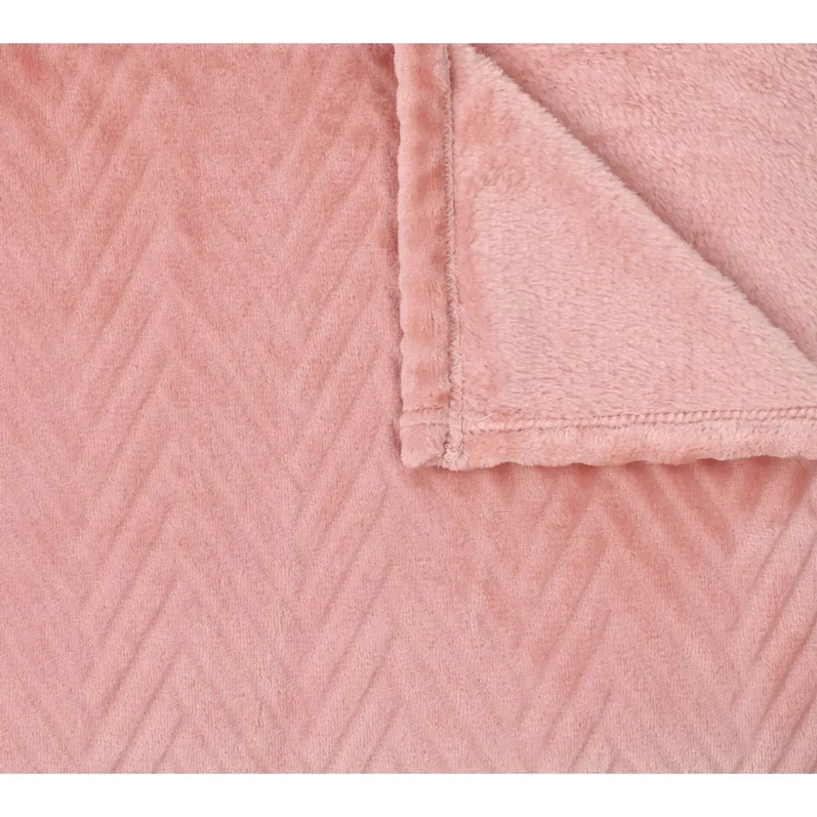 Plaid chevron en polyester