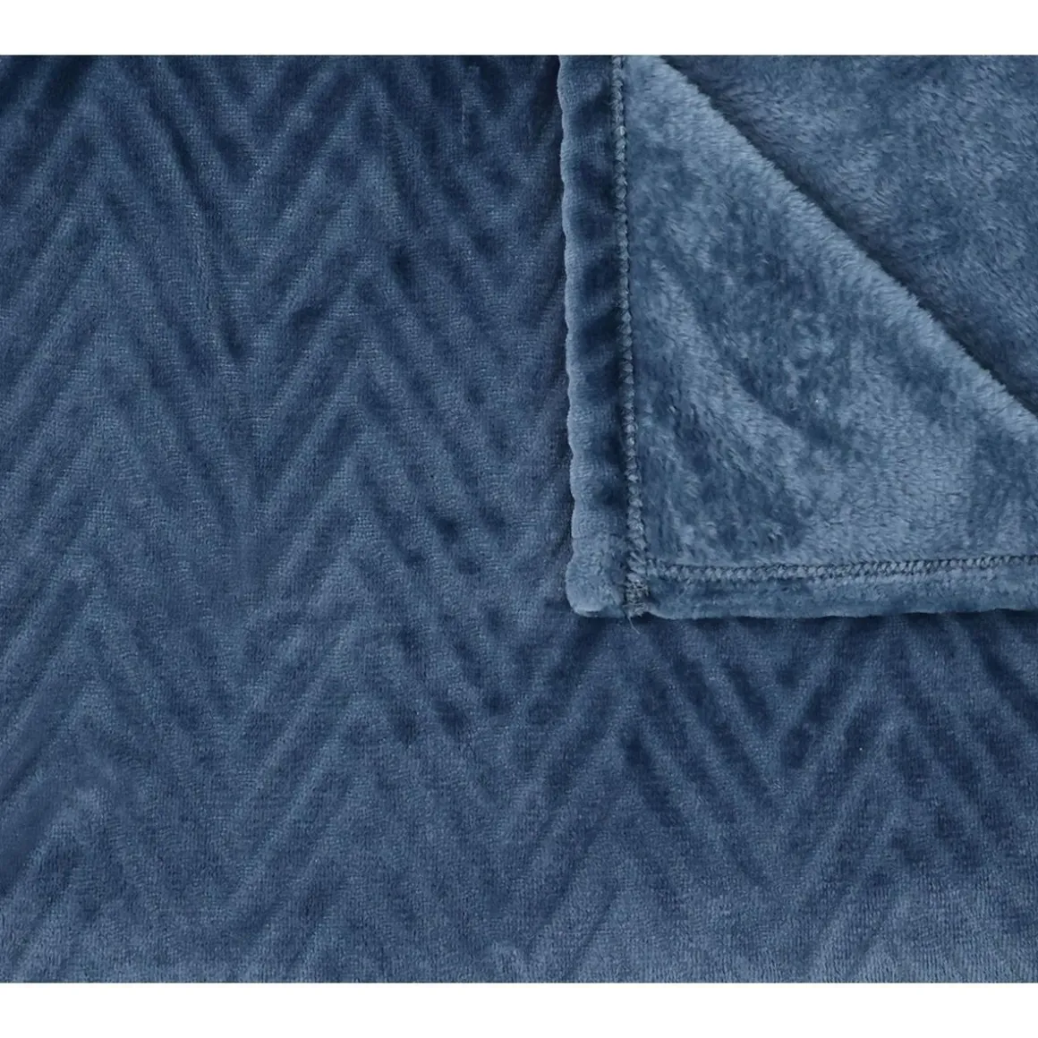 Plaid chevron en polyester