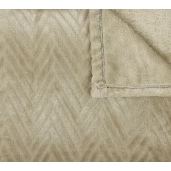 Plaid chevron en polyester