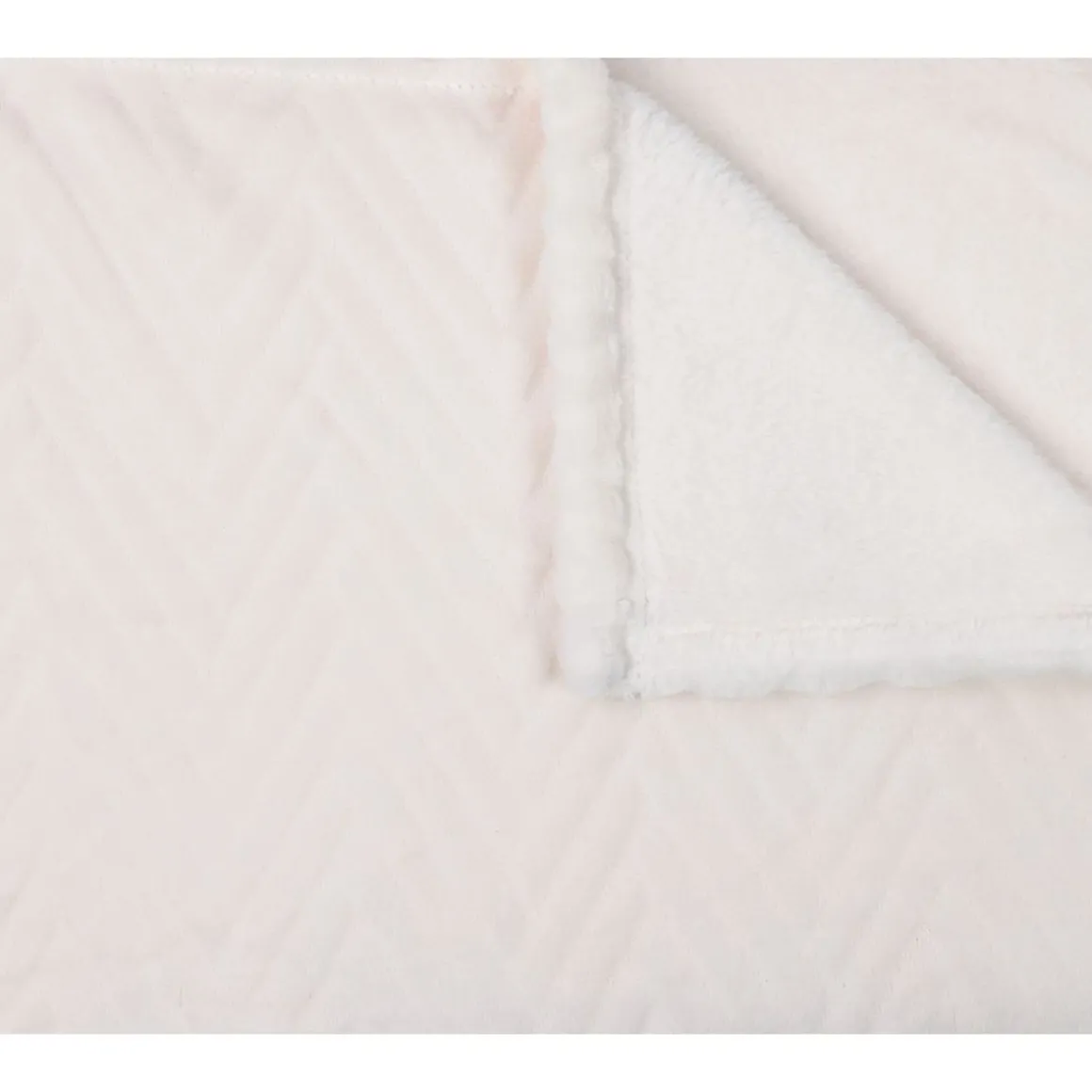 Plaid chevron en polyester