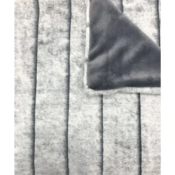 Plaid effet fausse fourrure 400 GSM