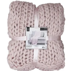 Plaid grosse maille Chunky