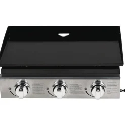 Plancha Presto 3 - 3 Brûleurs - 7.5kW - Gris