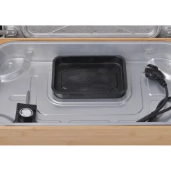 Plancha électrique Q.5378 - Bois