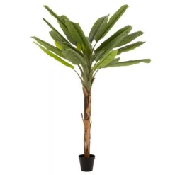 Plante Artificielle en Pot Bananier 250cm Vert