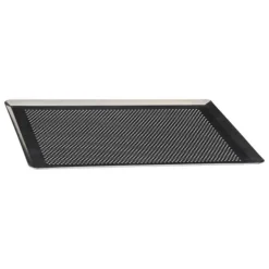Plaque de Cuisson Perforée Aluminium 40cm Gris