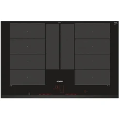 Plaque de cuisson 7400w 4 foyers induction acier inox/noir - ex851lyc1f