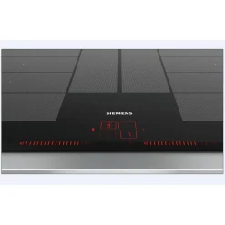 Plaque de cuisson 7400w 4 foyers induction acier inox/noir - ex851lyc1f