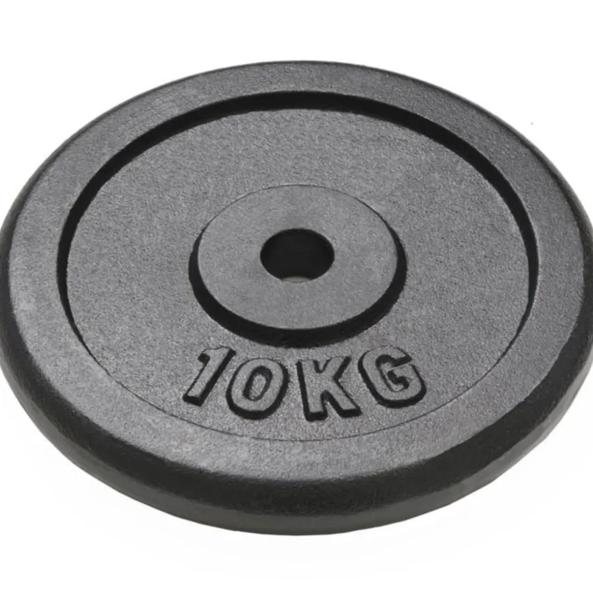 Plaque de poids 4 pcs 2 x 10 kg + 2 x 5 kg Fonte