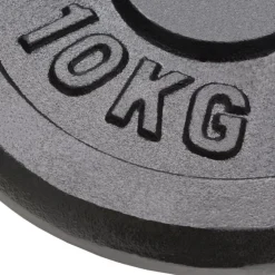 Plaque de poids 4 pcs 2 x 10 kg + 2 x 5 kg Fonte