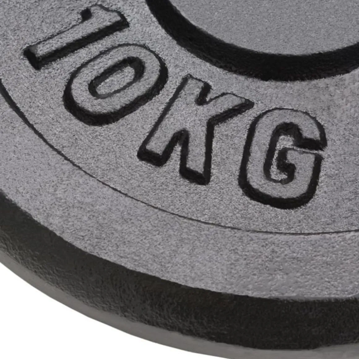 Plaque de poids 4 pcs 2 x 10 kg + 2 x 5 kg Fonte