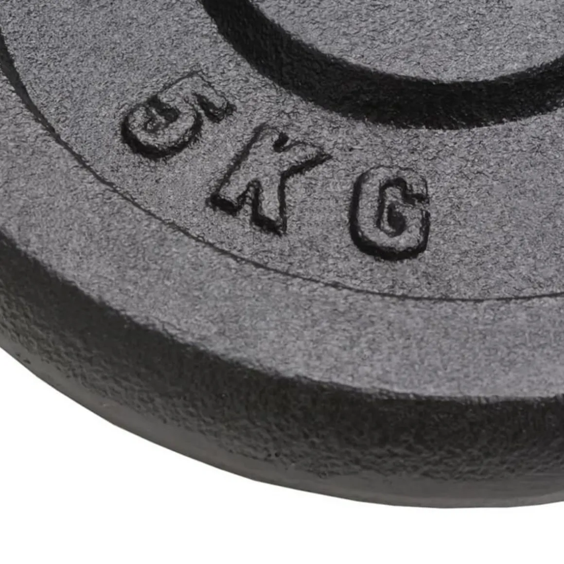 Plaque de poids 4 pcs 2 x 10 kg + 2 x 5 kg Fonte