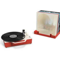 Platine vinyle RE-SPIN Eco Concue Rouge