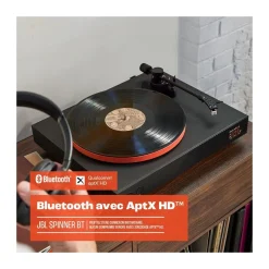 Platine vinyle Spinner BT noir