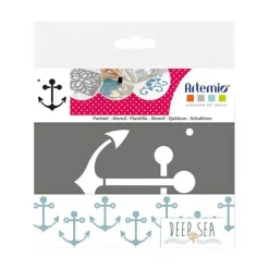 Pochoir - Ancre de bateau