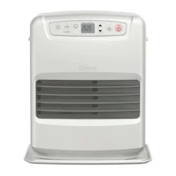 Poele a petrole electronique Qlima SRE 3231C2 3,1 KW pour volume 120m3/48m2, systeme anti odeur, regulation temperature, gris ar