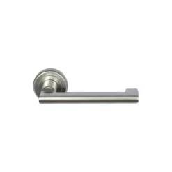 Poignée de porte Aluminium - Pyla - Finition Chrome perle