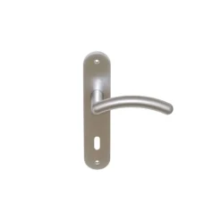 Poignée de porte Chrome - Yang 165 - Finition Chrome perle