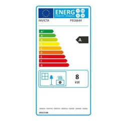 Poêle à bois fonte 8kw anthracite - 9166-44