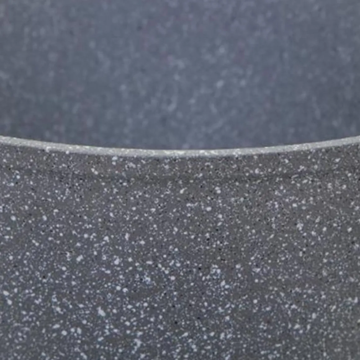 Poêle en Aluminium Nature 30cm Gris