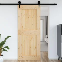 Porte NARVIK 95x210 cm bois massif de pin