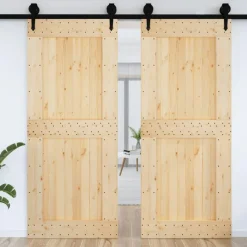 Porte NARVIK 95x210 cm bois massif de pin