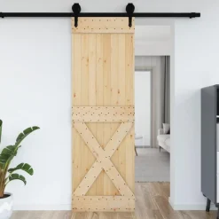 Porte NARVIK 70x210 cm bois massif de pin