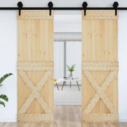 Porte NARVIK 70x210 cm bois massif de pin