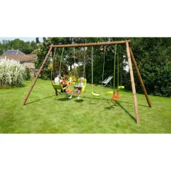 Portique balançoire - Bois - H2,22m - SUZANNE