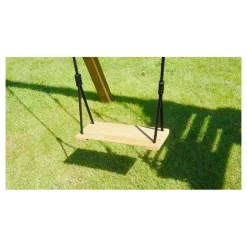 Portique balançoire avec toboggan - Bois - H2,24 m - FLEUR