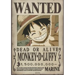 Poster One Piece - Wanted Luffy New 2