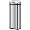 Poubelle automatique 42L carrée Inox LARGO