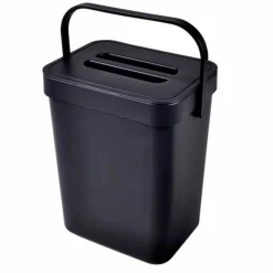 Poubelle de Compost Accrochable 3L Anthracite