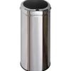 Poubelle 50l inox - bat-50lhj as